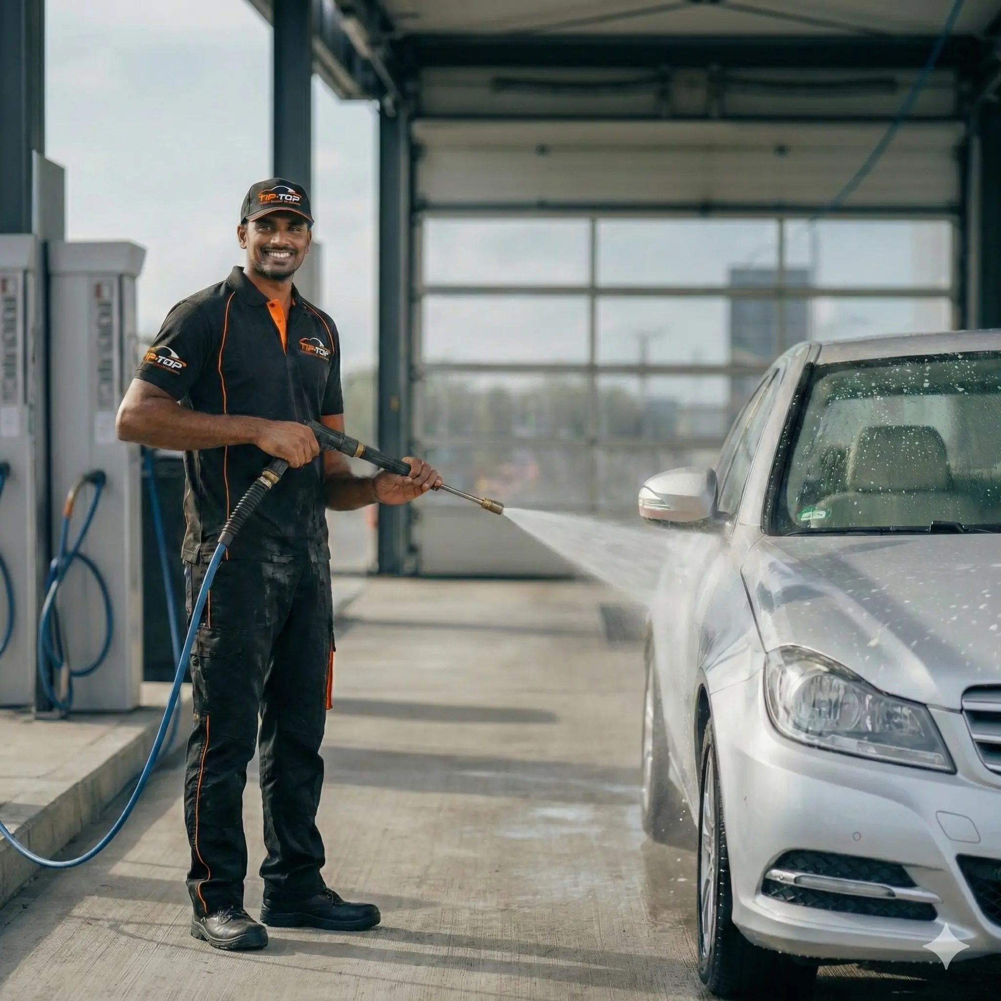 Tip-Top Service Hero at work